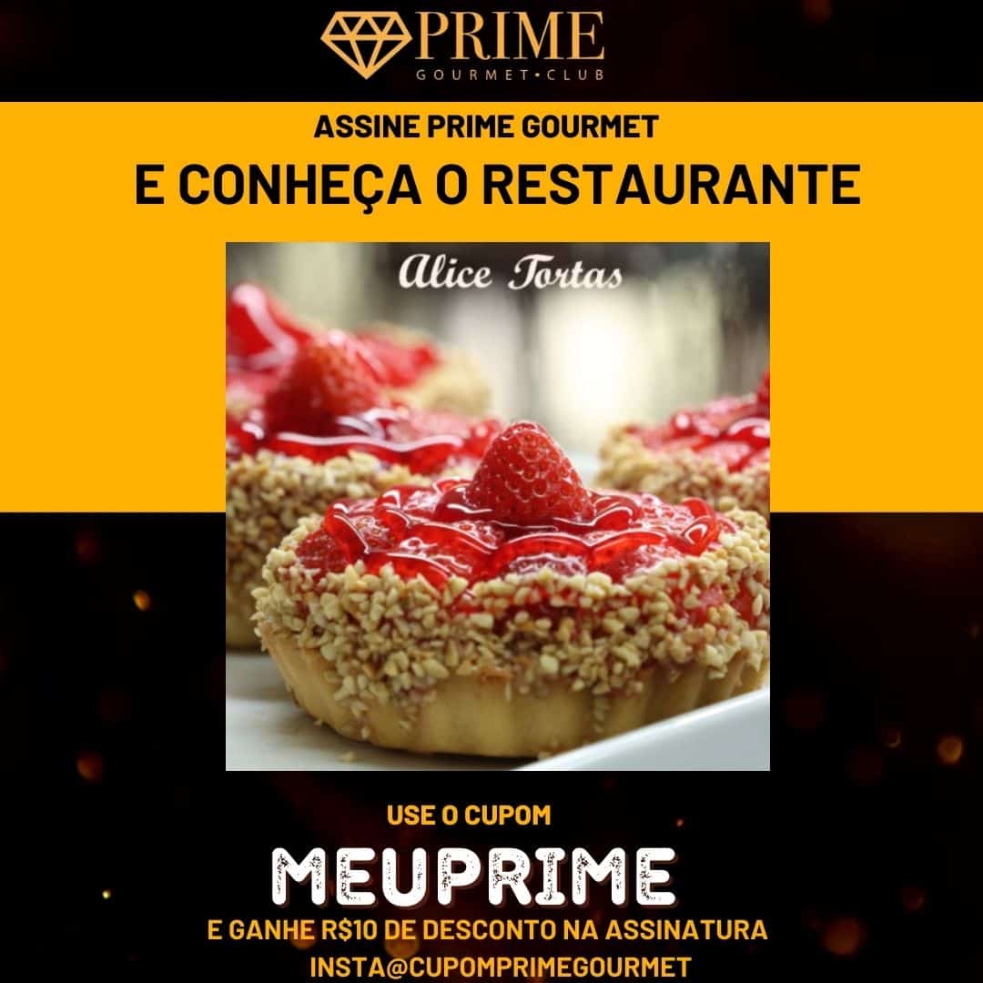 cupom desconto prime gourmet alice