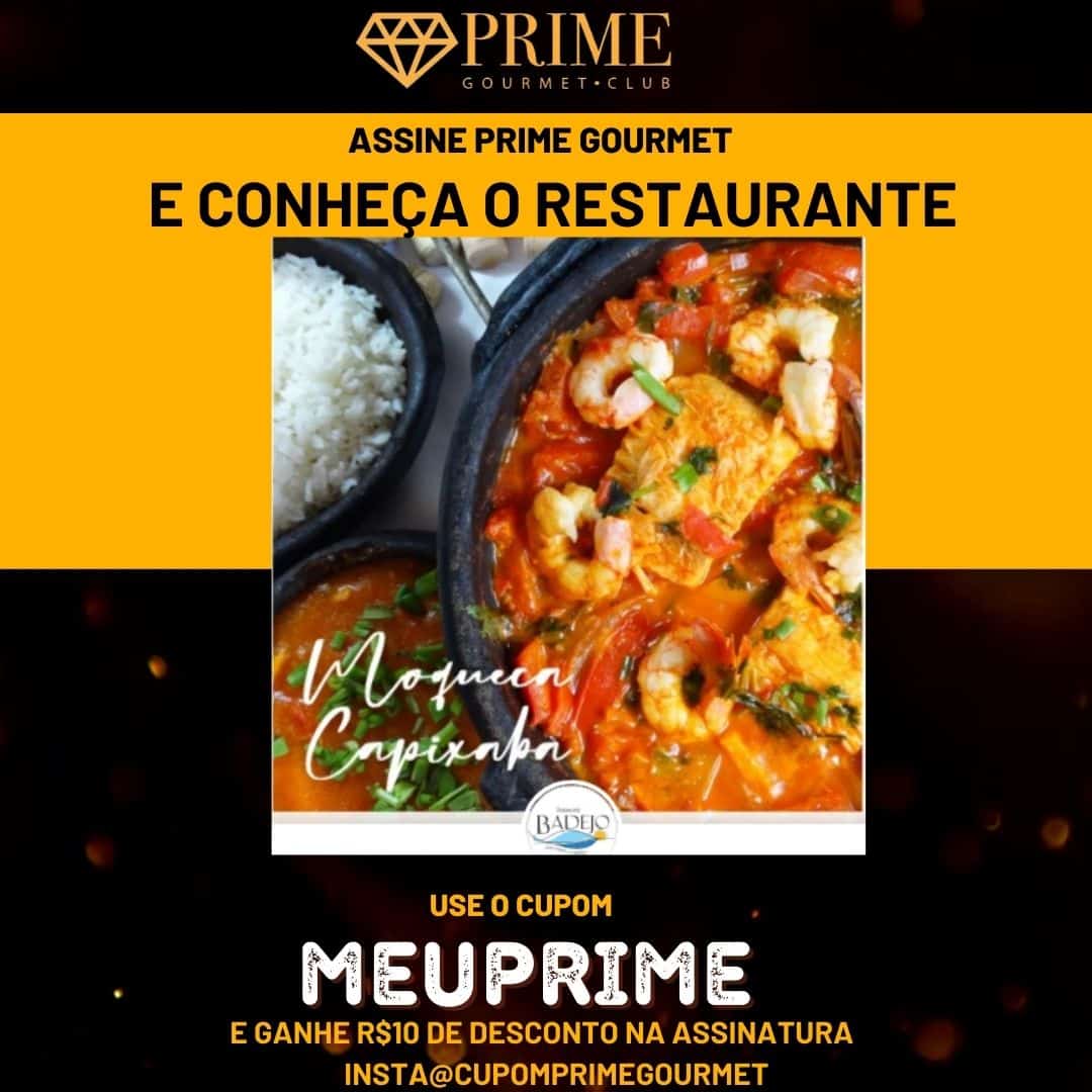 cupom desconto prime gourmet badejo