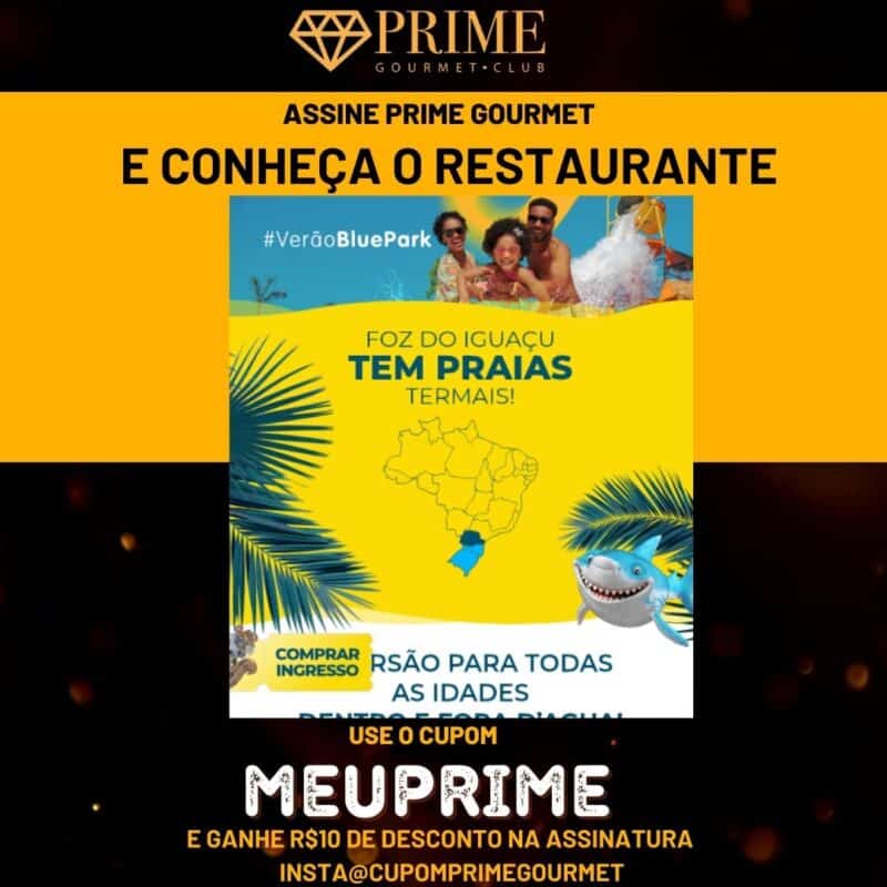 cupom desconto prime gourmet bluepark
