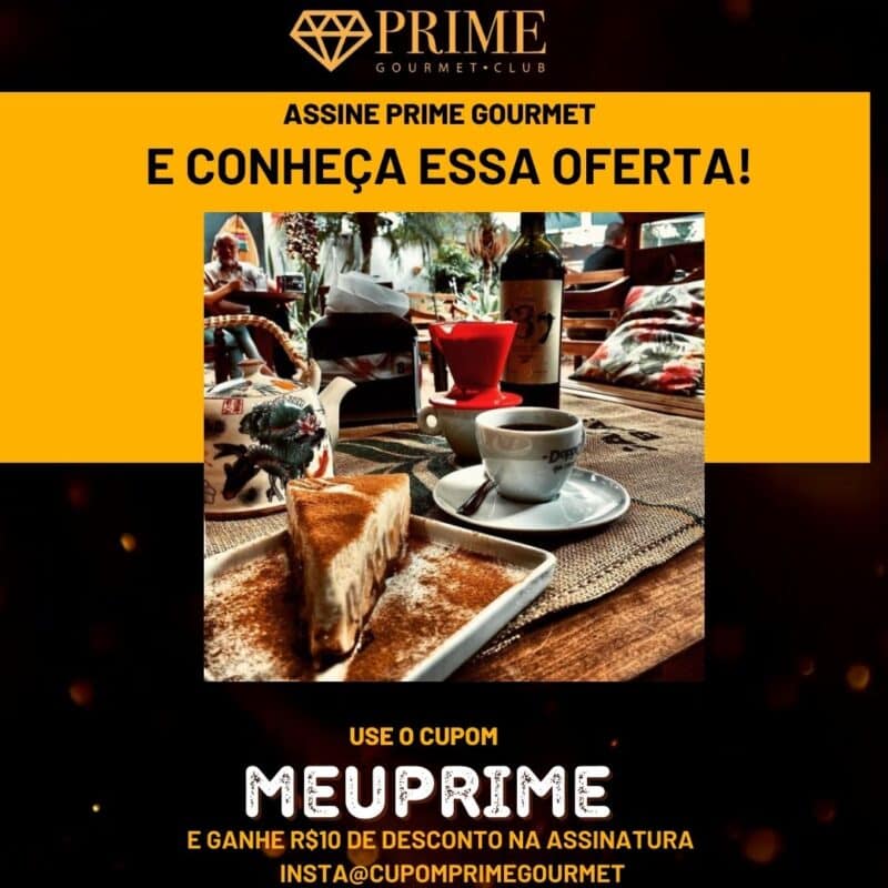 cupom desconto prime gourmet cafedobem