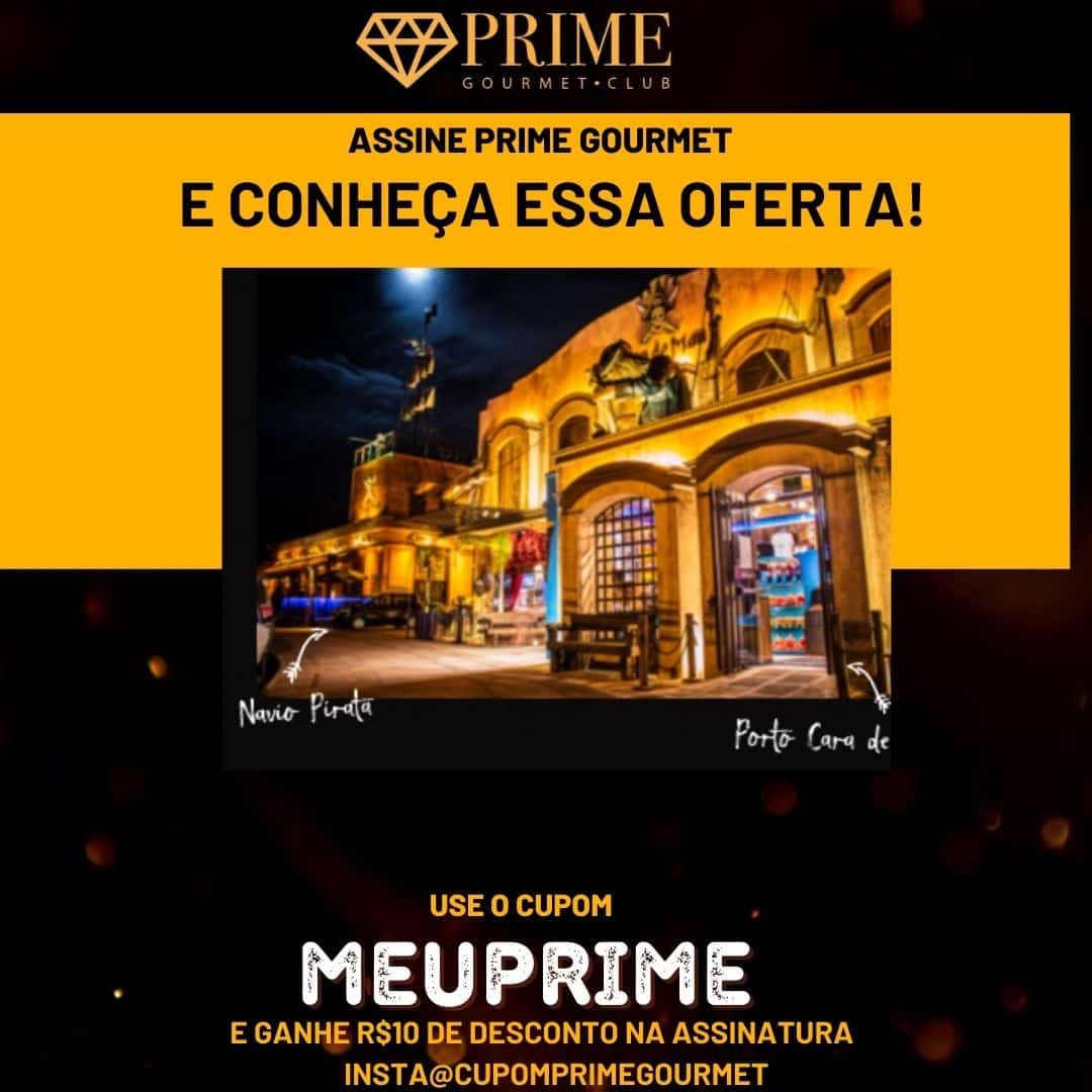 cupom desconto prime gourmet cara de mau