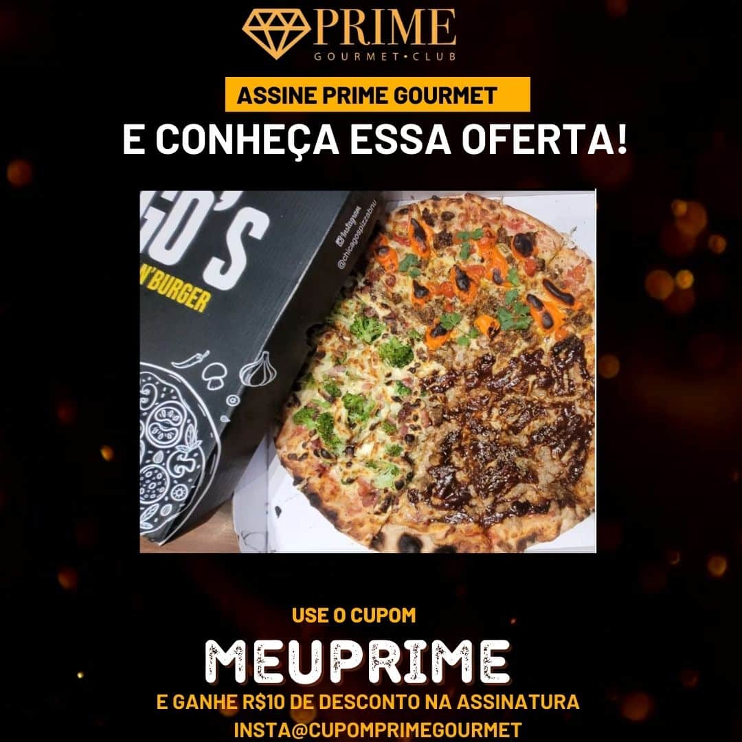 cupom desconto prime gourmet chicagos