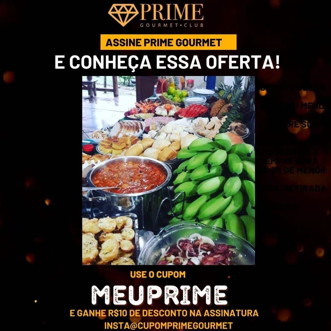 cupom desconto prime gourmet flordecipo