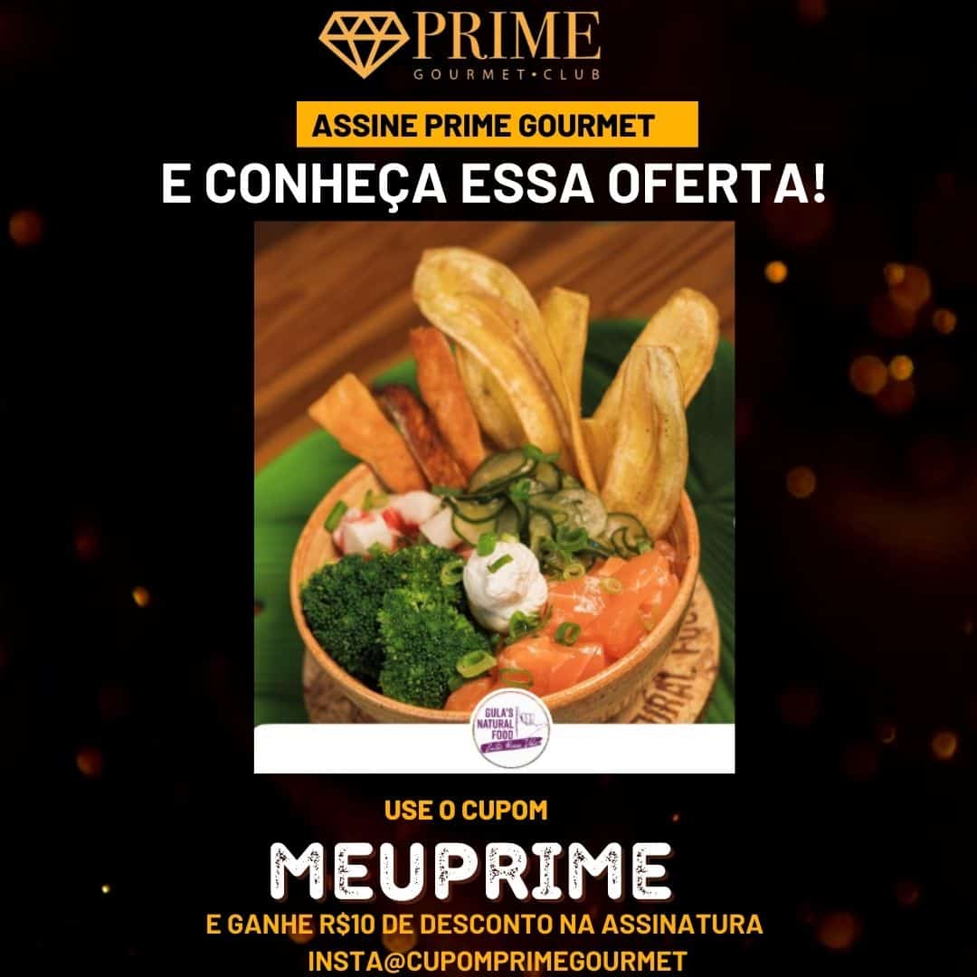 cupom desconto prime gourmet gulas