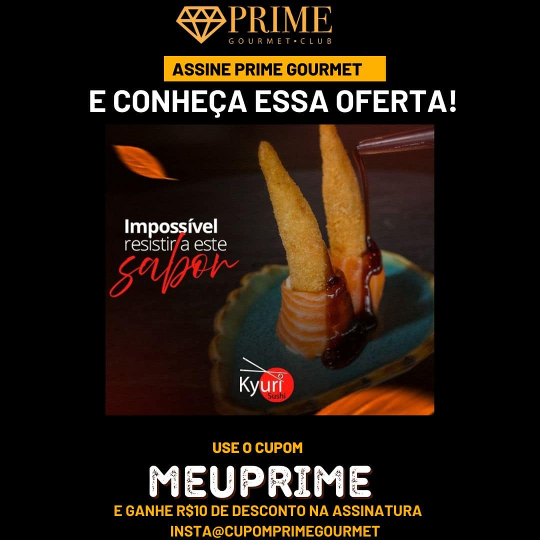 cupom desconto prime gourmet kyuri
