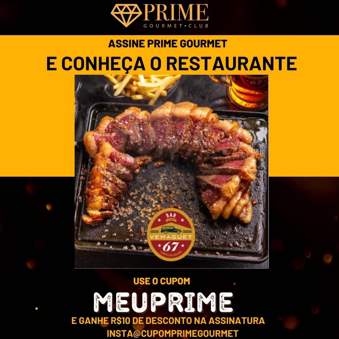 cupom desconto prime gourmet vemaguet