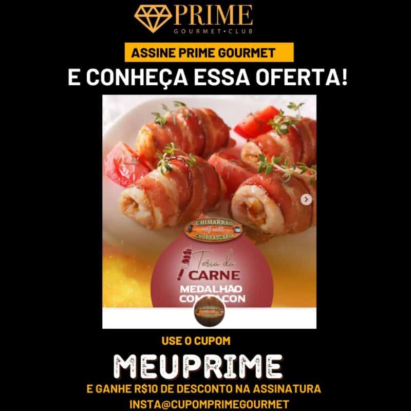 cupom desconto prime gourmet chimarrao