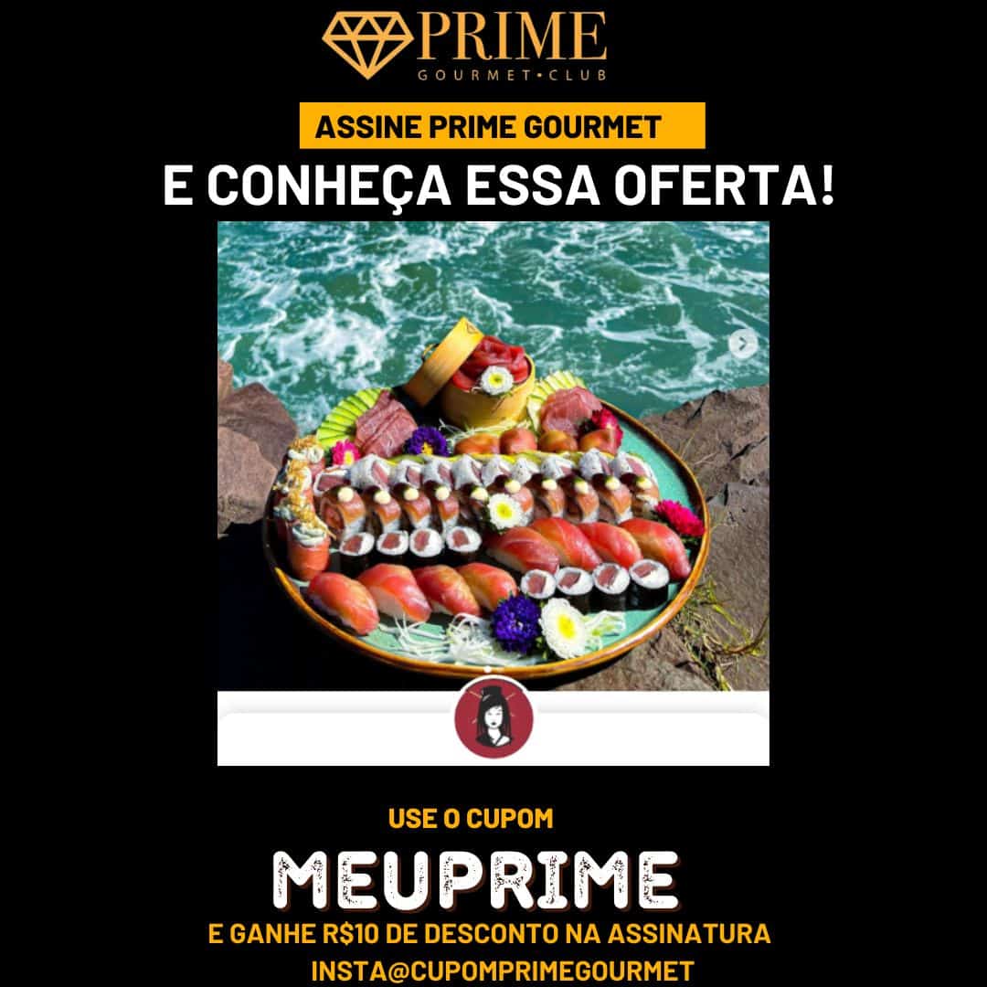 cupom desconto prime gourmet agueixa