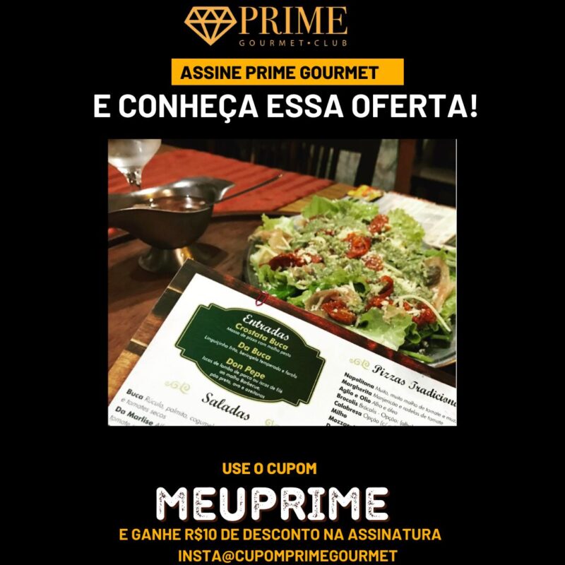 cupom desconto prime gourmet buca
