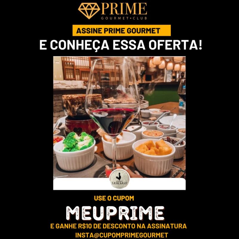 cupom desconto prime gourmet casagalo