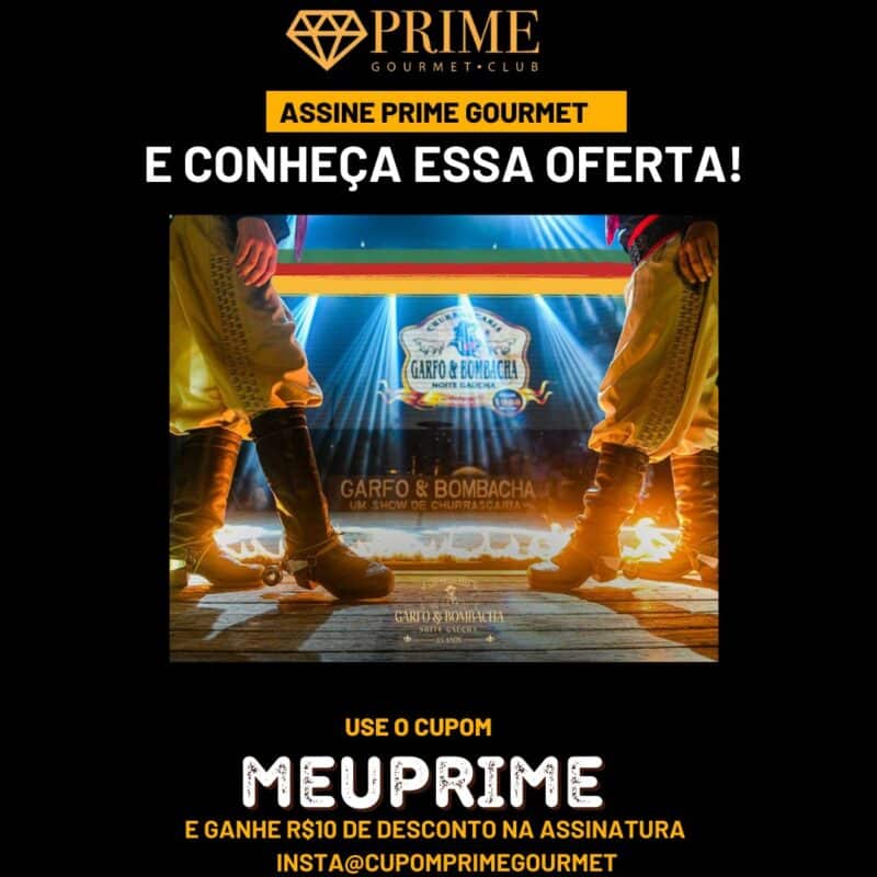 cupom desconto prime gourmet garfo