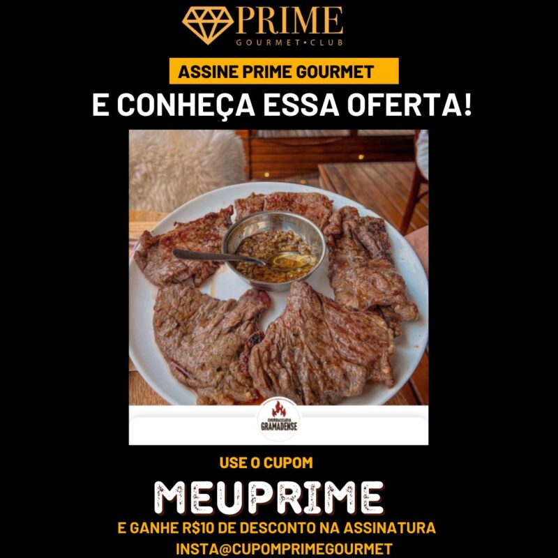cupom desconto prime gourmet gramadense