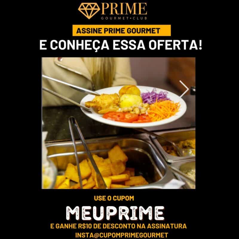 cupom desconto prime gourmet ita