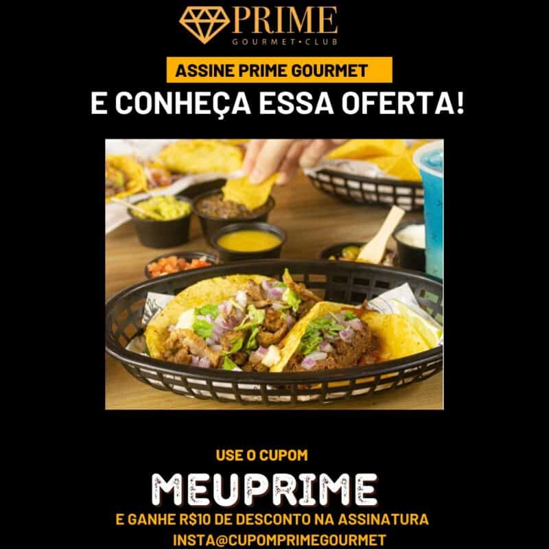 cupom desconto prime gourmet nacho