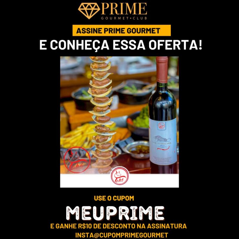 cupom desconto prime gourmet tche
