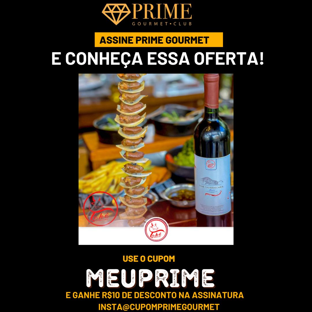 cupom desconto prime gourmet tche