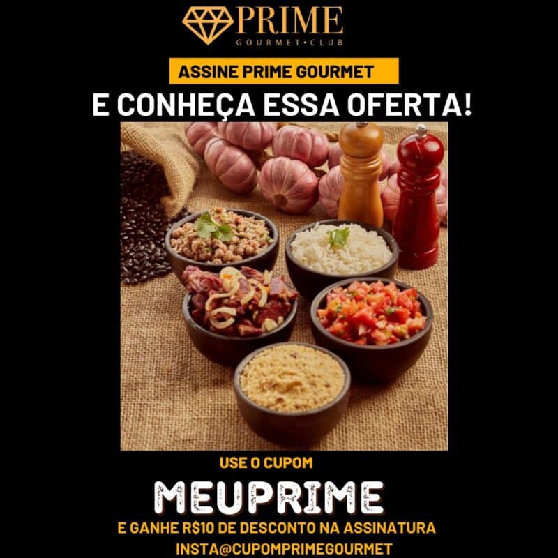 cupom desconto prime gourmet 082