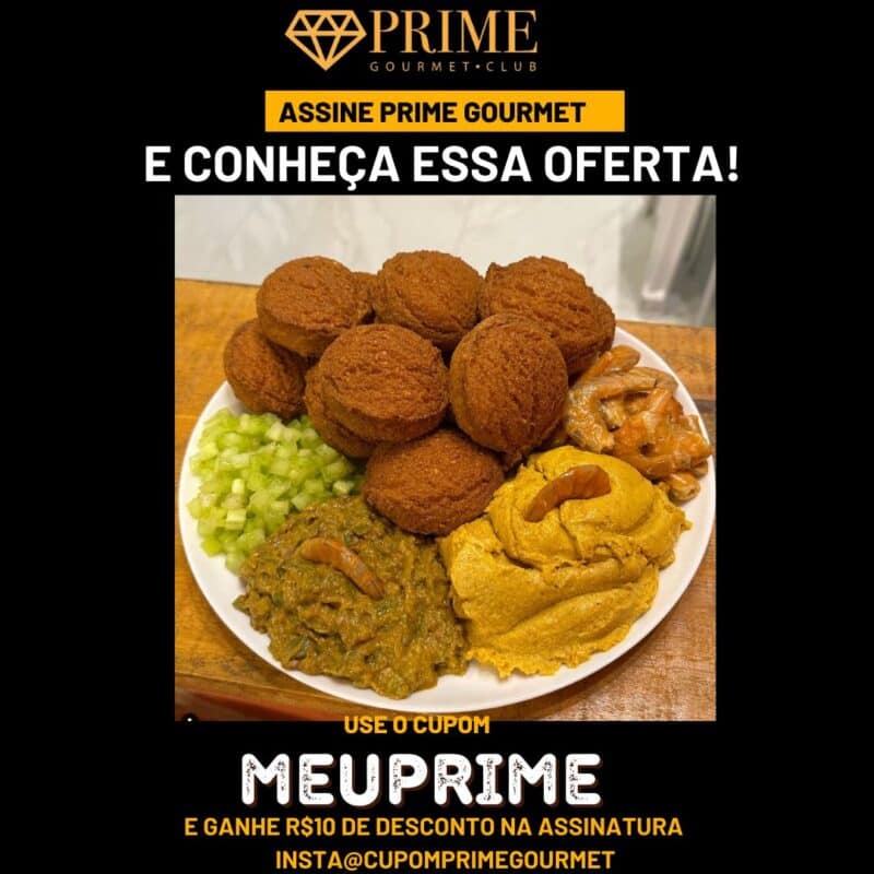 cupom desconto prime gourmet acarajedapri