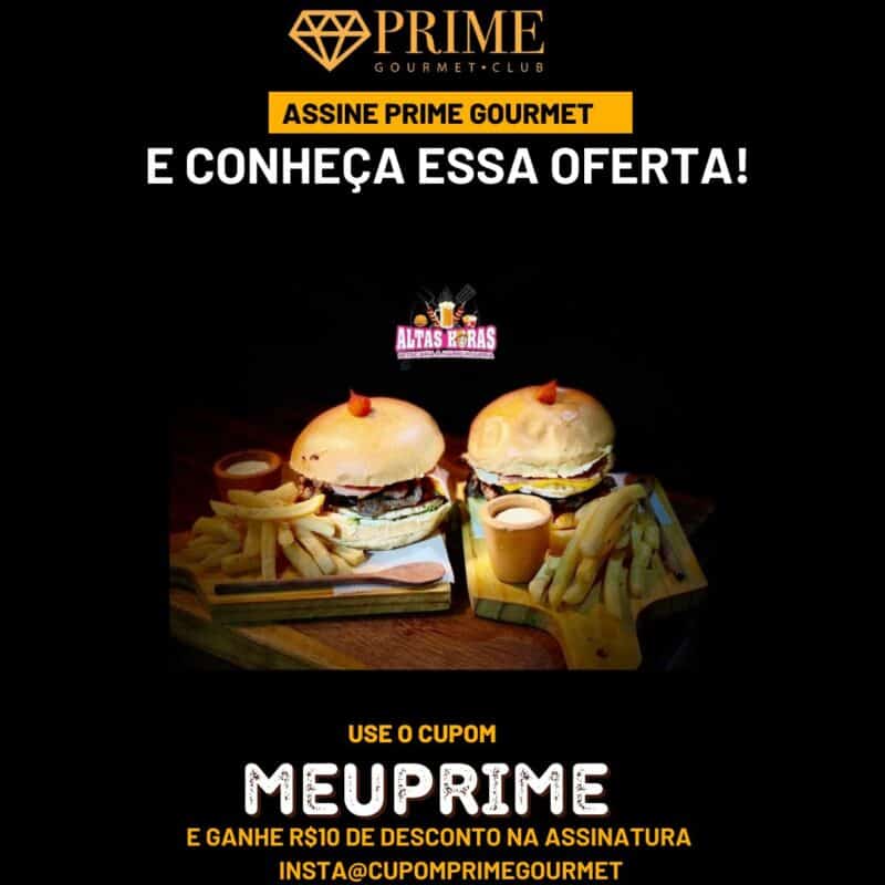 cupom desconto prime gourmet altashoras