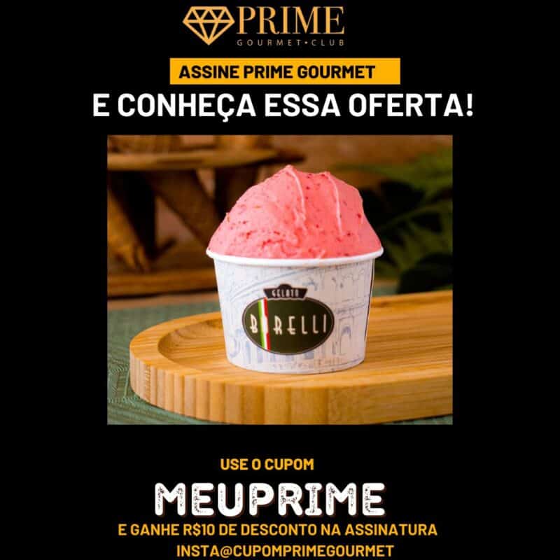cupom desconto prime gourmet borelli