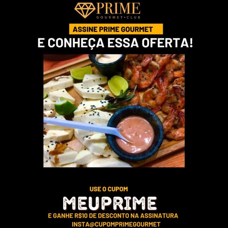 cupom desconto prime gourmet caravelas