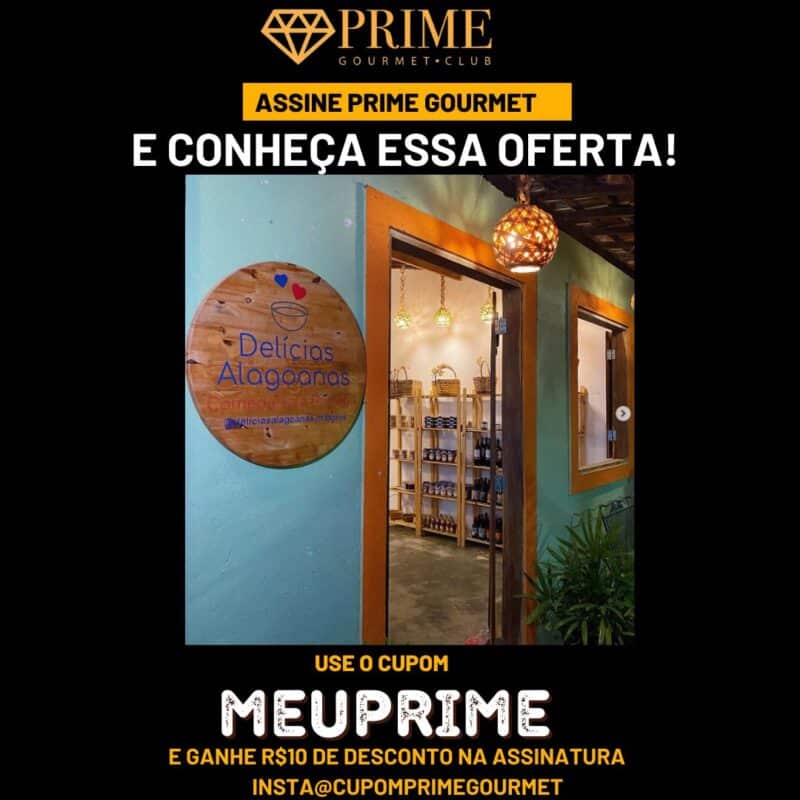 cupom desconto prime gourmet delicias