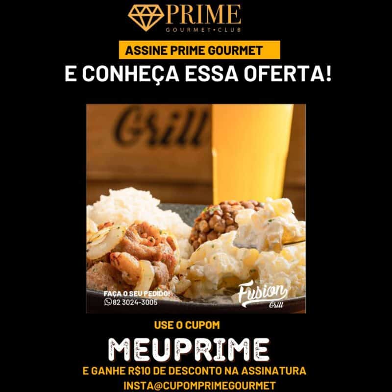 cupom desconto prime gourmet fusion]