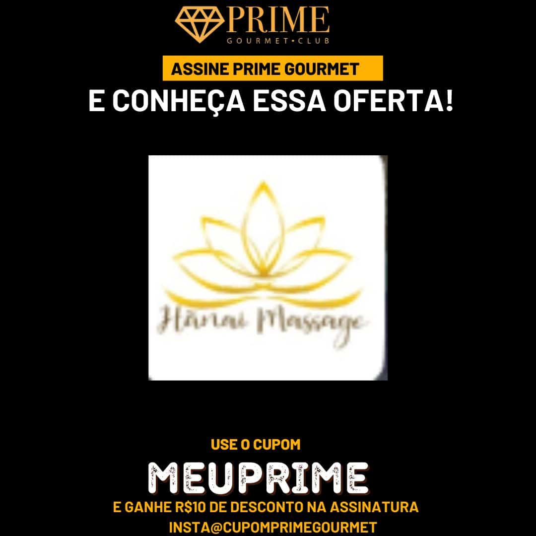 cupom desconto prime gourmet hanai