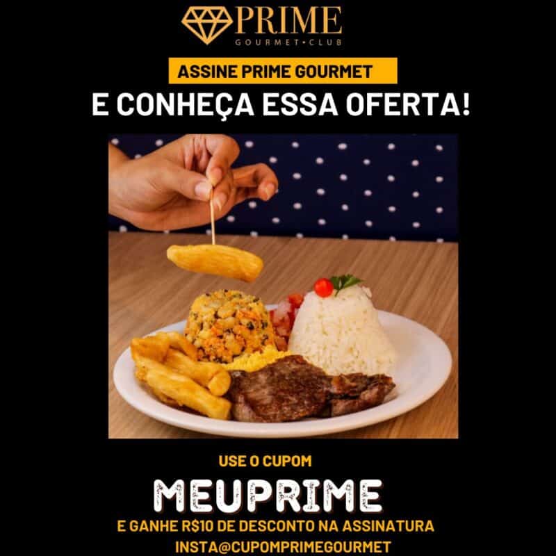 cupom desconto prime gourmet ibis