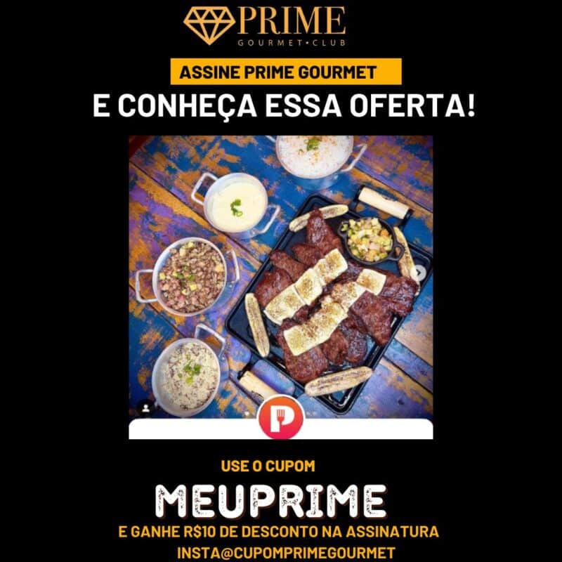 cupom desconto prime gourmet macaxeira