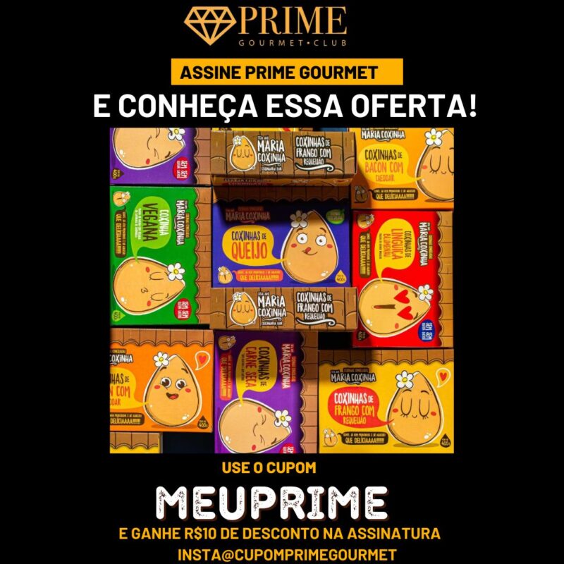 cupom desconto prime gourmet maria