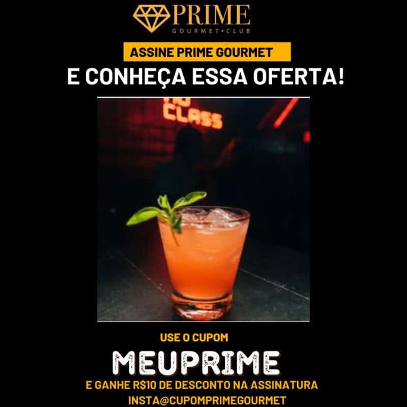 cupom desconto prime gourmet noclass