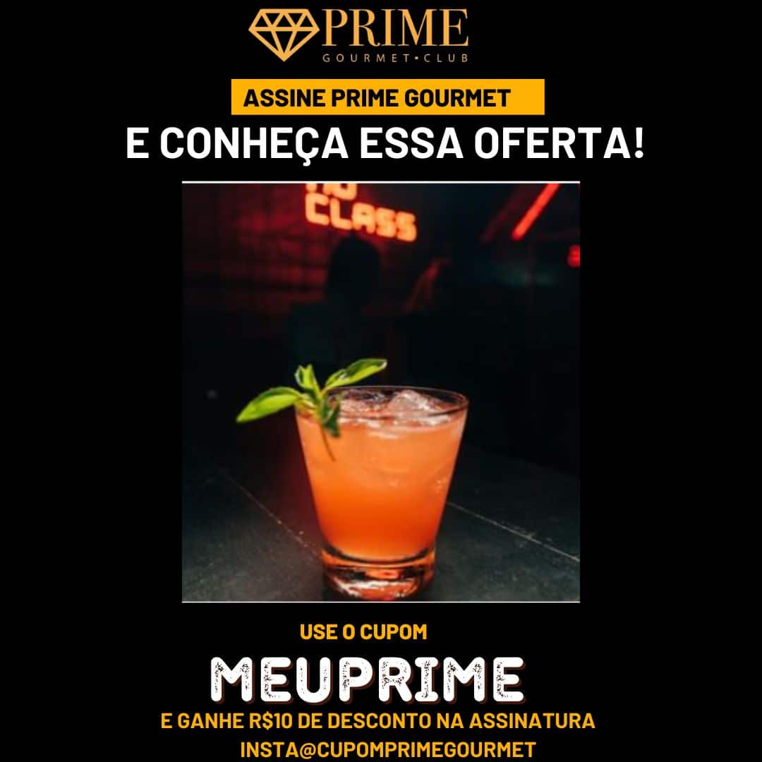 cupom desconto prime gourmet noclass