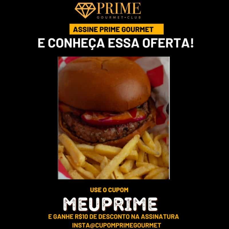cupom desconto prime gourmet ontable