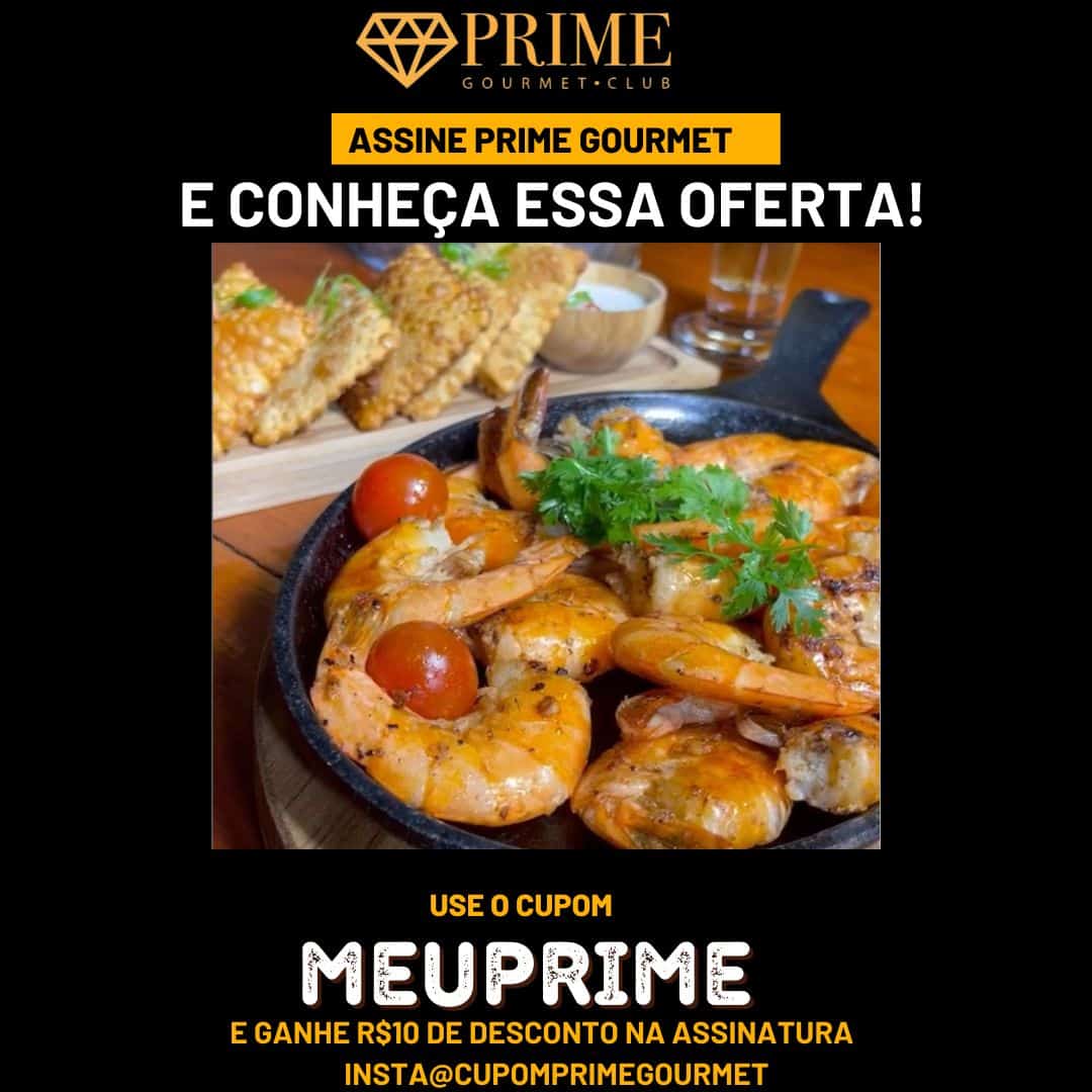 cupom desconto prime gourmet praio