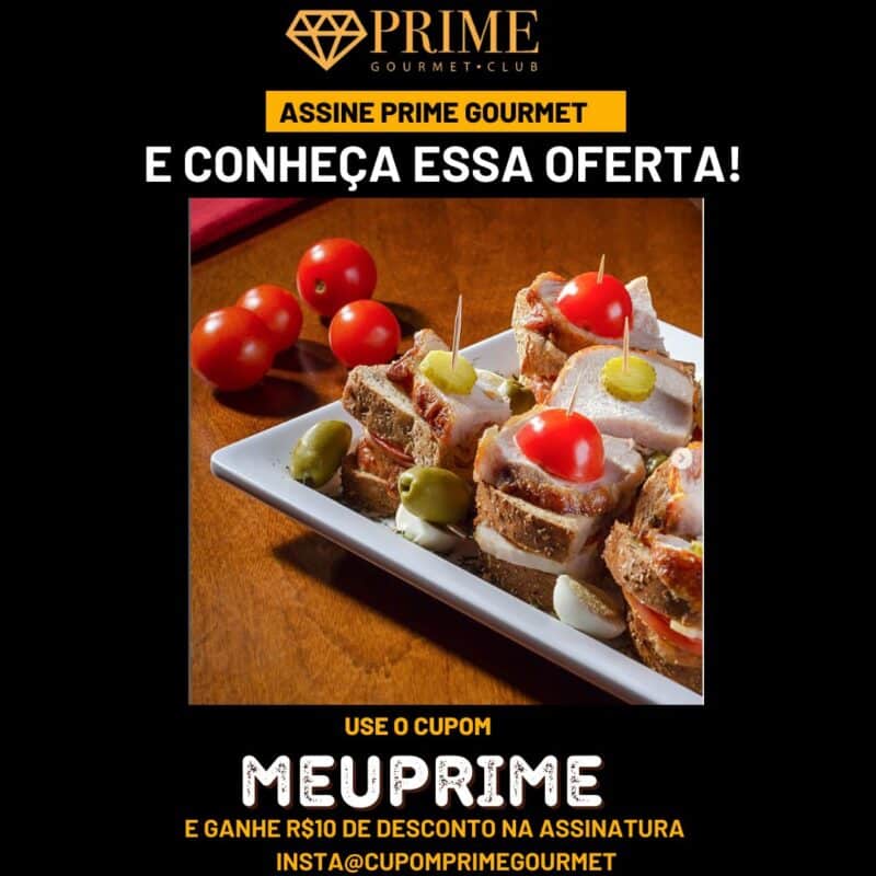 cupom desconto prime gourmet primaveraboteco
