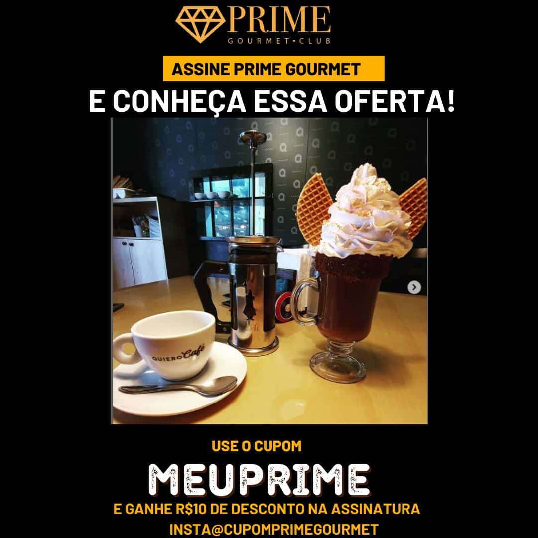 cupom desconto prime gourmet quiero