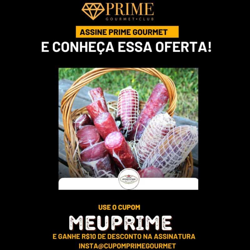 cupom desconto prime gourmet salumeria