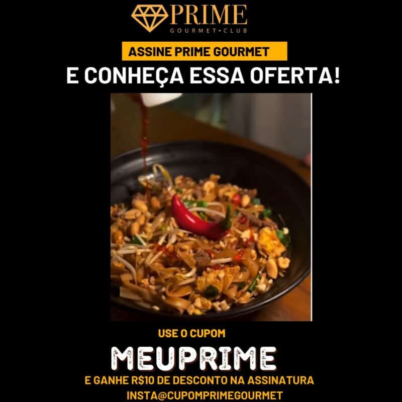 cupom desconto prime gourmet thaithai