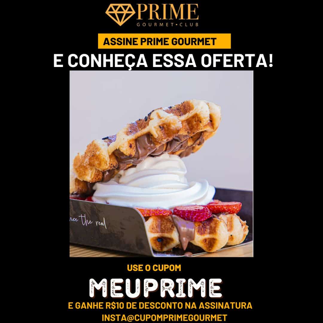 cupom desconto prime gourmet the waffle