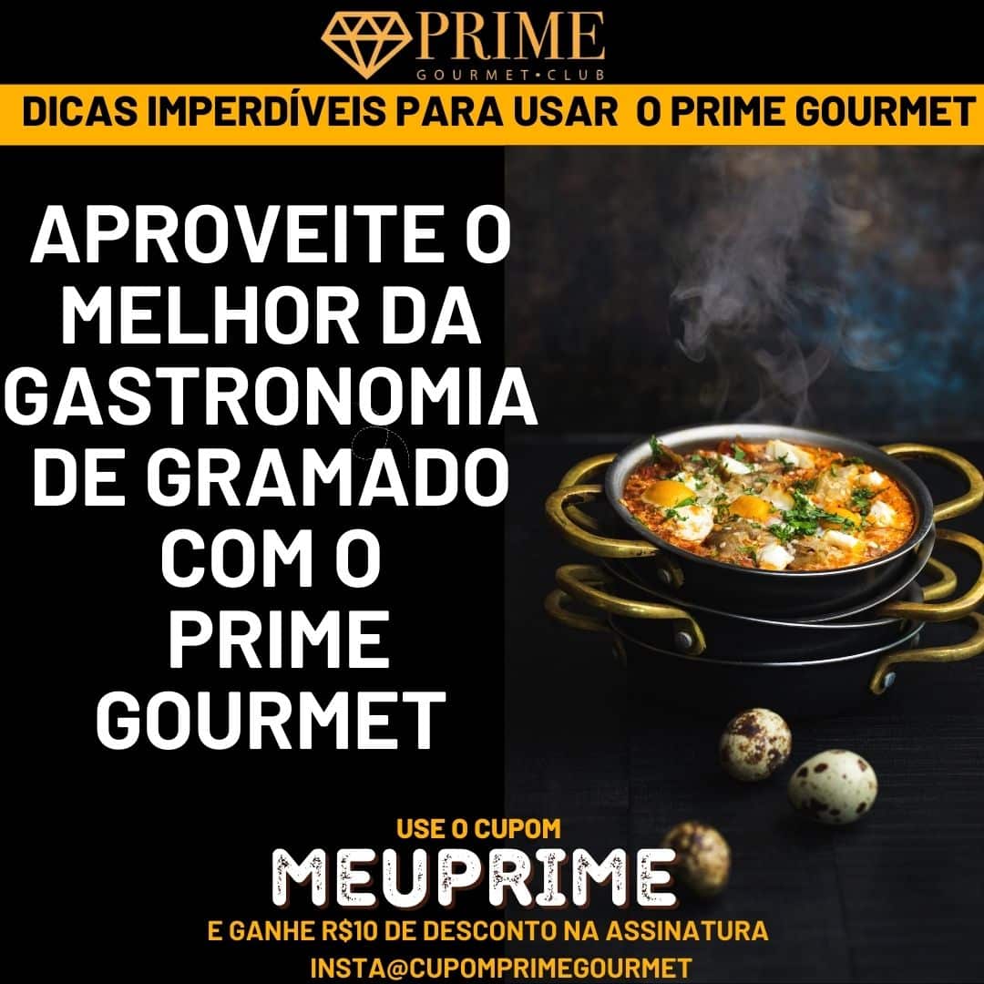 Gastronomia gourmet de Gramado no Prime Gourmet