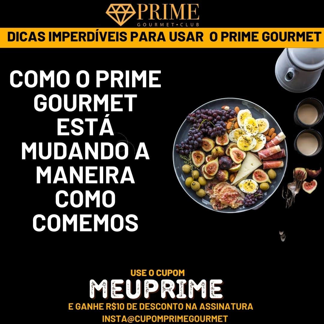 Imagem ilustrando o serviço Prime Gourmet