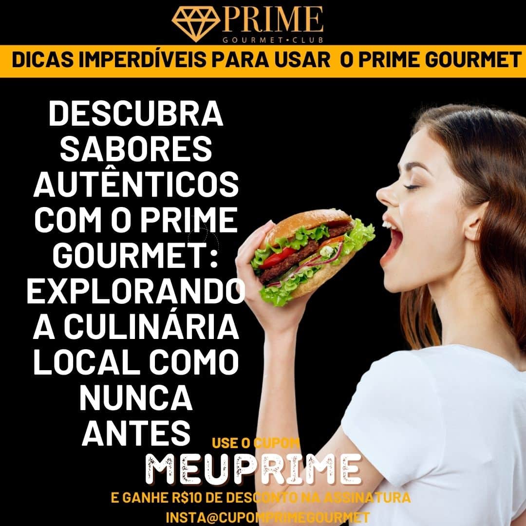 Explorando culinária local com Prime Gourmet