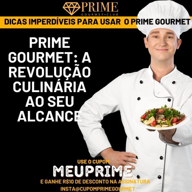 Imagem Prime Gourmet, revolução culinária ao seu alcance