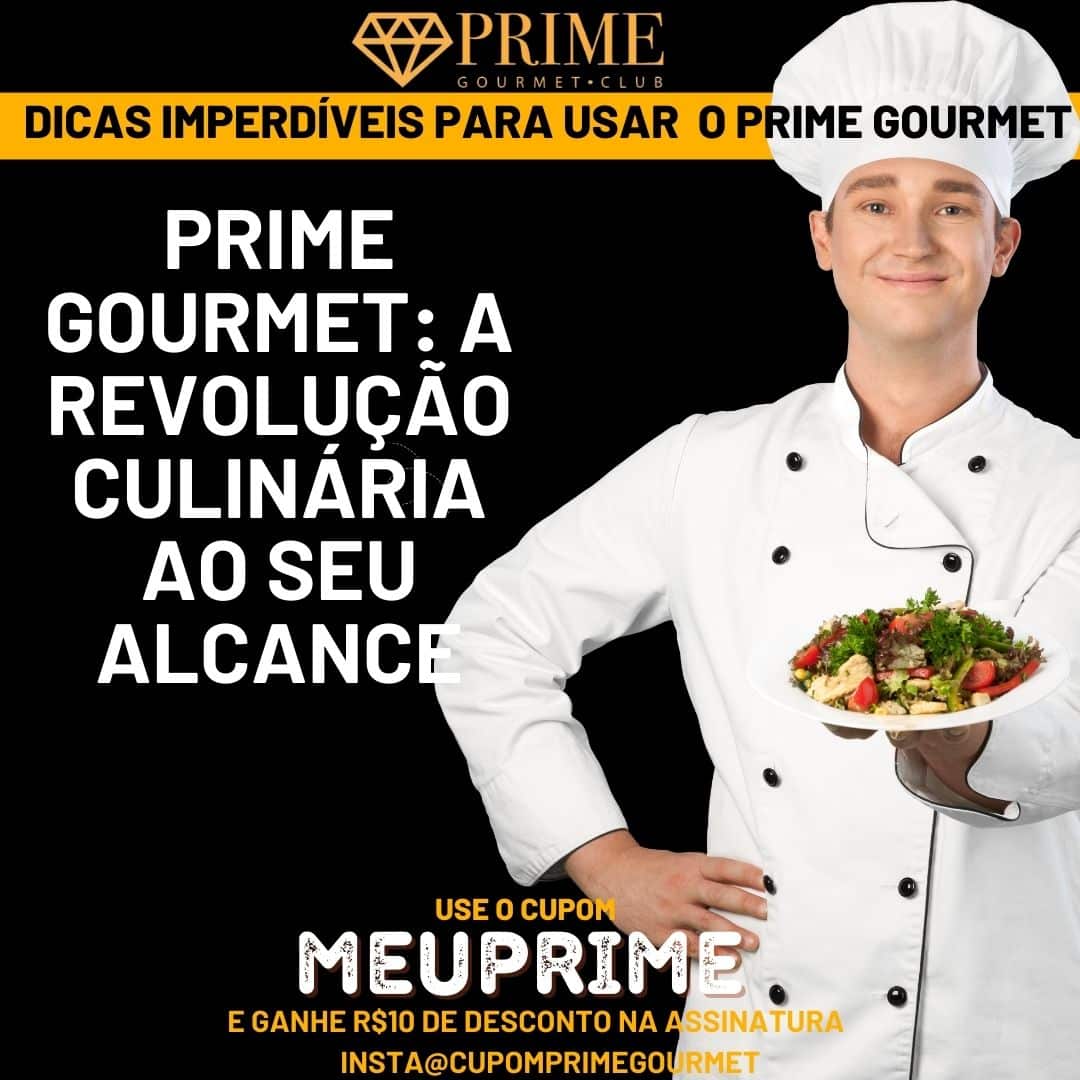 Imagem Prime Gourmet, revolução culinária ao seu alcance