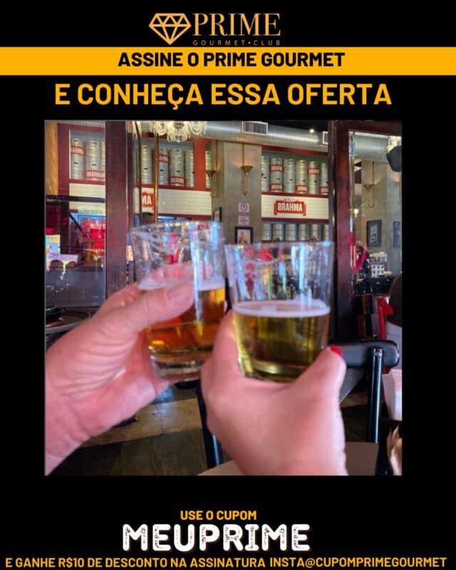 Imagem promocional para assinatura Prime Gourmet Bar Brahma
