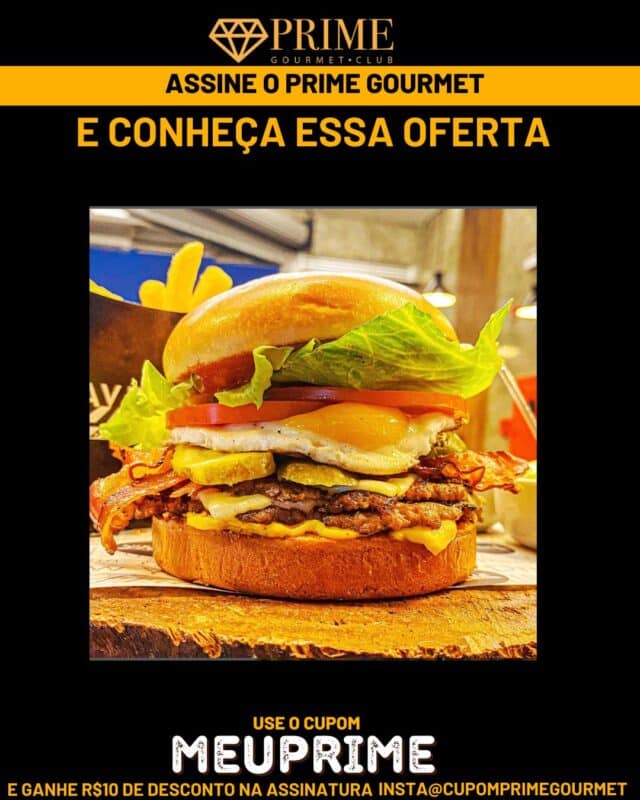 Prime Gourmet Belo Horizonte -MG - Avenue Burguer Shop
