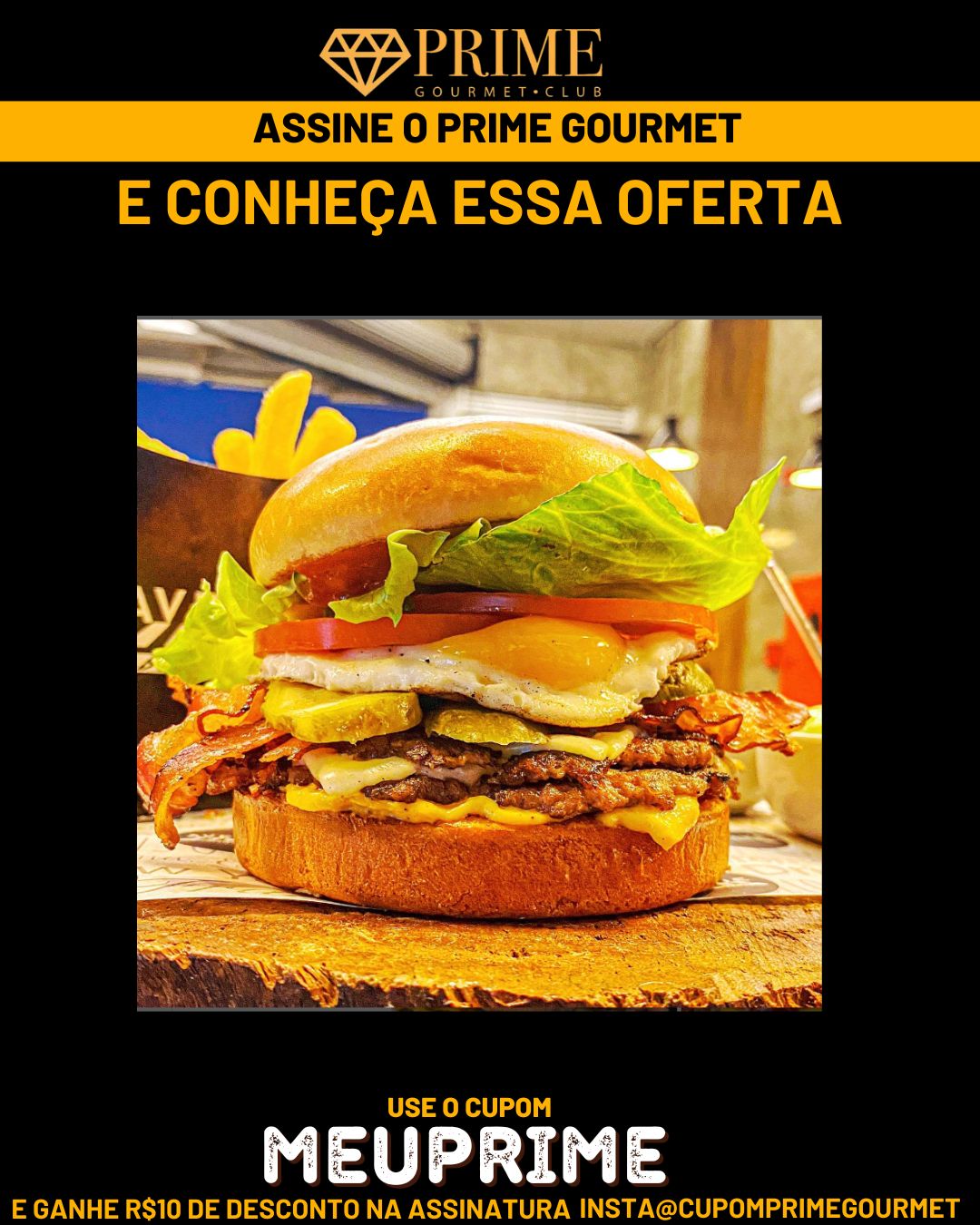 Prime Gourmet Belo Horizonte -MG - Avenue Burguer Shop