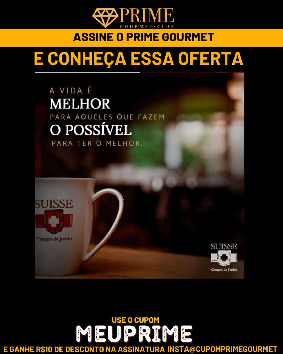 Amy assinando o Prime Gourmet na EKR