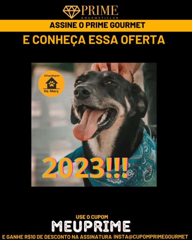 Imagem promovendo assinatura do Prime Gourmet